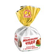Конфеты СЛАВЯНКА "Маленькое чудо", с кокосовым вкусом и цельным орехом, 1000 г, 12205