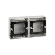 Основание под 2-местную рамку Simon S44 Aqua