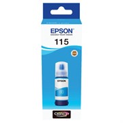 Чернила EPSON 115 (C13T07D24A) для СНПЧ L8160/L8180, голубые, объем 70 мл, ОРИГИНАЛЬНЫЕ