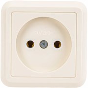Одноместная розетка Кунцево-Электро ОПТИМА РА10-375