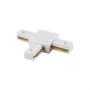 T-образный однофазный соединитель Crystal lux CLT 0.211 03 WH