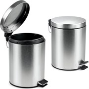 Круглое ведро для мусора Рыжий кот DBM-01-5