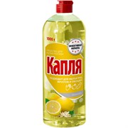 Средство для мытья посуды Капля активный кислород Лимон