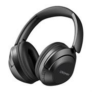 Наушники беспроводные полноразмерные складные раздвижные CROMEX (КРОМЕКС) HP-043B, Bluetooth 5.4, черные, 514119