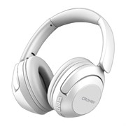 Наушники беспроводные полноразмерные складные раздвижные, CROMEX (КРОМЕКС) HP-043W, Bluetooth 5.4, белые, 514120