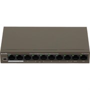 Настольный неуправляемый коммутатор tenda TEF1110P-8-63W