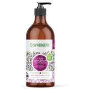 Гель для душа 750 мл, SYNERGETIC "Цветущий инжир и лотос", натуральный, биоразлагаемый, 400010