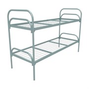 Металлическая двухъярусная кровать SAMGRUPP ''стандарт + 2''