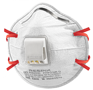 Респиратор чашеобразный RESPIK® RS2230 с клапаном, FFP3 (10 шт)
