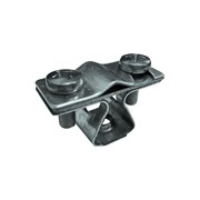 Оцинкованный держатель проводника круглого EZETEK 90021/5