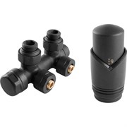 Термостатический интегрированный угловой комплект VIVALDO ITRV-AT