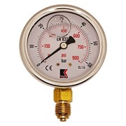 Радиальный глицериновый гидравлический виброустойчивый манометр АРКАИМ WKP1007