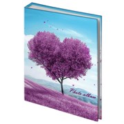 Фотоальбом BRAUBERG "Fancy heart" на 100 фото 10х15 см, твердая обложка, 391439