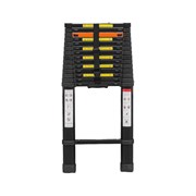 Телескопическая алюминиевая бытовая лестница ROCKFORCE RF-UP580