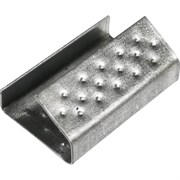 Оцинкованная пряжка для ПП ленты 15 мм Кордленд KREP-00173