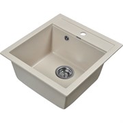 Мойка для кухни из искусственного камня WISENT крем 500x450x220 (беларусь) MW450-30/WGER013