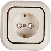 Одноместная розетка Кунцево-Электро ВАЛЕНТИНА РС16-635