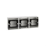 Основание под 3-местную рамку Simon S44 Aqua