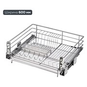 Выкатная корзина-сушка для посуды LEMAX PROF SND-03-600
