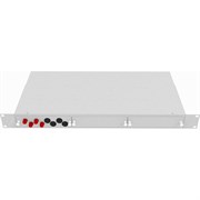 Укомплектованный одномодовый стоечный оптический кросс TopLan КРС-Top-1U-04FC/U-OS2-GY