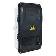 Пластиковый учетно-распределительный навесной корпус KRZMI ЩУРН-П 1-2/6