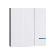 Дистанционный 3-клавишный выключатель GRITT Practic SX белый