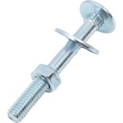 Оцинкованный болт СТРОЙМЕТИЗ М6х50 DIN603 4 шт.