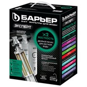 Фильтр для воды БАРЬЕР "ЭКСПЕРТ Жесткость Х2", 3 ступени, ресурс 1000 л, Н291Р03