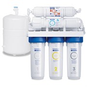 Фильтр для воды с баком в комплекте БАРЬЕР "ПРОФИ Осмо 100", обратный осмос, 5 ступеней, бак 12 л, Н151Р10