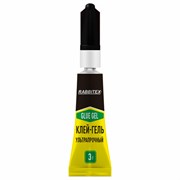 Клей-гель секундный суперклей УЛЬТРАПРОЧНЫЙ, блистер, 3 грамма, RABBITEX (РАББИТЕКС) "ДВА СЛОНА", 609812