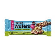 Вафли протеиновые CHIKALAB "Шоколадно-ореховый десерт" без сахара 40 г, шоу-бокс, ЧК252