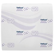 Бумага туалетная листовая Tellus/TORK (Система ТР3) ПРЕМИУМ КОМПЛЕКТ 40 шт., 200 л., 11х23 см, 2-слойная, 233100