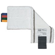 Насадка МОП плоская 40см VILEDA "МикроПур УльтраСпид Про", уши (ТИП УВ) микрофибра, белый, 167281