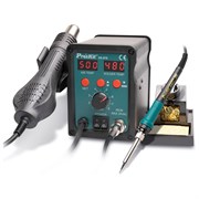 Цифровая двухканальная паяльная станция Pro'sKit SS-979B