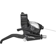 Шифтер/ручка тормоза Shimano TOURNEY ST-EF40-7R, правая, 7-пер, трос 2000мм, черный