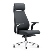 Кресло HAWASAN (ХАВАСАН) PREMIUM EX-830 X-ONE, синхромеханизм, алюминий, экокожа, черное, 533239