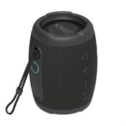 Колонка портативная KAIGO (КЕЙГО) BT10T, 10 Вт, Bluetooth, USB, Micro SD, AUX, RGB, TWS, IPX7, черная, 514224