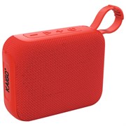 Колонка портативная KAIGO (КЕЙГО) BS100, 5 Вт, Bluetooth, USB, Micro SD, TWS, FM, красная, 514220