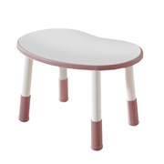 Стол детский BRABIX KIDS CT-002, растущий, 2-8 лет, растущий, пластик белый + розовый, 533295