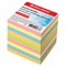 Блок для записей BRAUBERG непроклеенный, куб 9х9х9 см, цветной, 122341 - фото 11010345