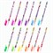 Ручки гелевые ЮНЛАНДИЯ, НАБОР 12 ЦВЕТОВ, НЕОН, корпус с печатью, узел 0,7 мм, линия письма 0,5 мм, 142806 - фото 11023292