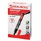 Маркер перманентный BRAUBERG "Contract", КРАСНЫЙ, круглый наконечник, 3 мм, 150467 - фото 11028873