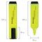 Текстовыделитель BRAUBERG "ORIGINAL NEON", ЖЕЛТЫЙ, линия письма 1-5 мм, 152211 - фото 11036849