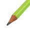 Карандаш чернографитный ПИФАГОР, 1 шт., НВ, пластиковый, корпус салатовый, с ластиком, 181445 - фото 11039260