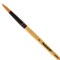 Кисть ПИФАГОР, СИНТЕТИКА, круглая, № 5, деревянная лакированная ручка, с колпачком, 200845 - фото 11046817