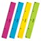 Линейка пластиковая 20 см ЮНЛАНДИЯ "Color", тонированная, ассорти, 210753 - фото 11048772