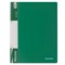 Папка 20 вкладышей BRAUBERG стандарт, зеленая, 0,6 мм, 221593 - фото 11050132