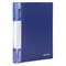 Папка 40 вкладышей BRAUBERG стандарт, синяя, 0,7 мм, 221603 - фото 11050212