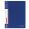 Папка 60 вкладышей BRAUBERG стандарт, синяя, 0,8 мм, 221605 - фото 11050229