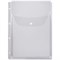 Папка-файл перфорированная, А4, объемная, до 250 листов, клапан с кнопкой, 180 мкм, ДПС, 2308 - фото 11055213